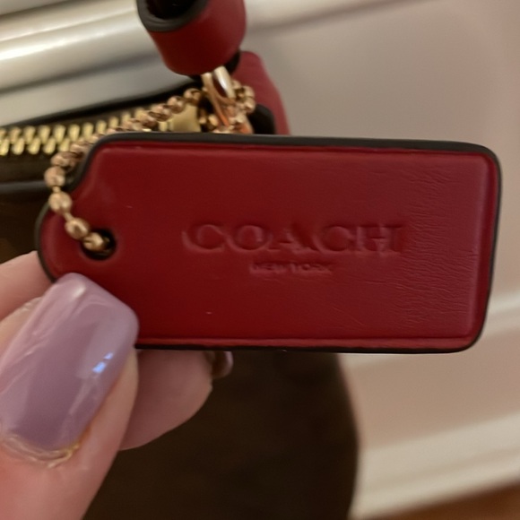 Rowan File Bag Signature Coach NWT - Picture 6 of 8